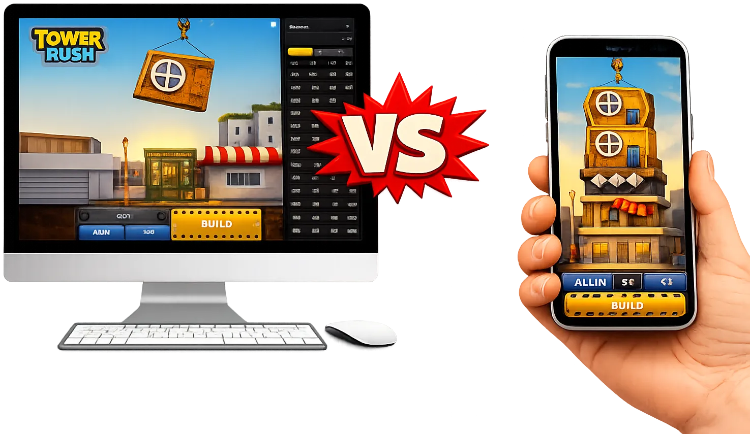 PC vs Mobile
